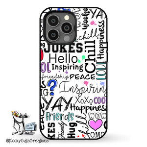 Love Happiness Cellphone Case