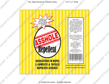 Children Digital Asshole Repellent Label -  Instant Download (M230) Digital Air Freshener Graphics - PERSONAL USE Only