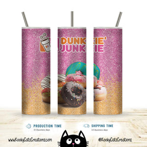 Dunkie Junkie Donuts 20oz Tumbler