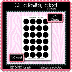 Candy Label Preview 3 Template Set - Instant Download PSD and PNG Formats (Temp529) Digital Bottlecap Collage Sheet Template