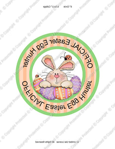 Official Egg Hunter Iron-On Transfer -  Instant Download JPEG (M170) Digital JPG Ready to Print on Transfer Paper or Sticker Paper