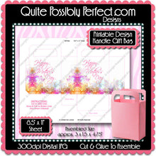 Digital Mother's Day Handle Gift Box  -  Instant Download (M172) Digital Party Graphics - PERSONAL USE Only
