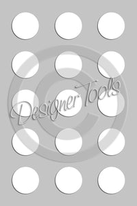 Bottle Cap Template Add-On Center Circles - Instant Download - PNG Format (TAO4) Digital Bottlecap Collage Sheet Template Designer Tools