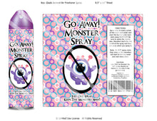 Digital Monster Spray Label Wrappers  -  Instant Download (M113) Digital Monster Spray Graphics - PERSONAL USE Only